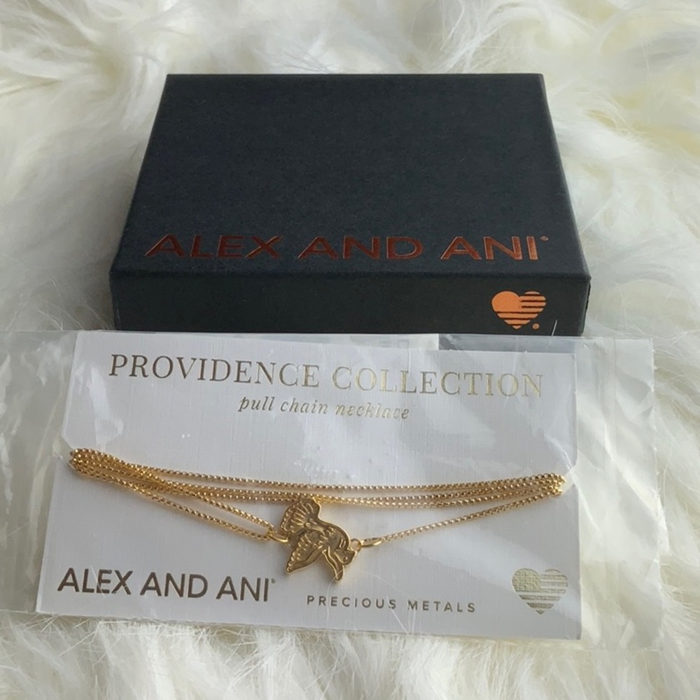 Alex and Ani Gold Dove Necklace Chain